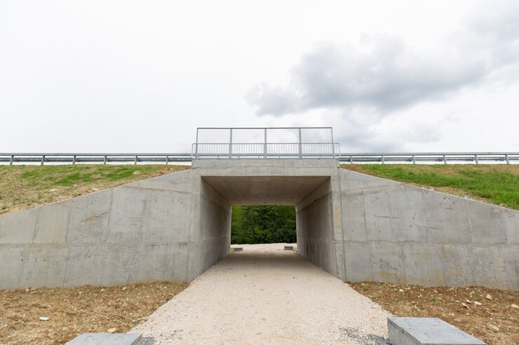 Muret en béton